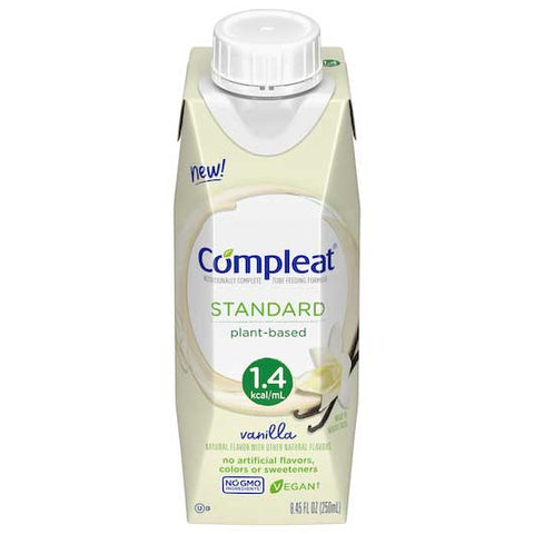 Compleat Standard Vanilla Tube Feeding Formula, 8.45 Fluid Ounce -- 24 per case