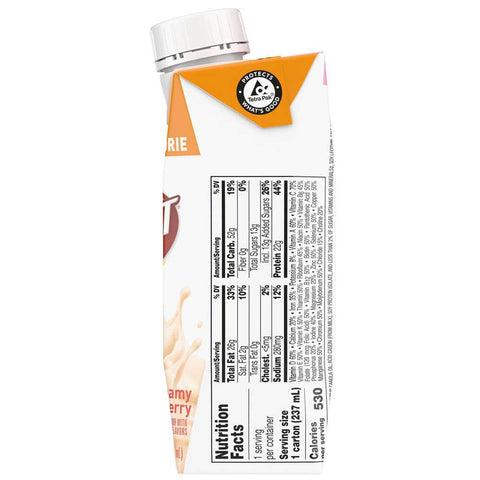 Nestle Boost Creamy Strawberry Nutritional Drink, 8.01 Fluid Ounce -- 24 per case.