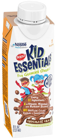 Boost Kid Essentials Chocolate Craze Balanced Nutritional Drink, 8.01 Fluid Ounce -- 24 per case