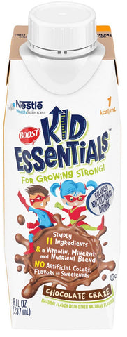 Boost Kid Essentials Chocolate Craze Balanced Nutritional Drink, 8.01 Fluid Ounce -- 24 per case