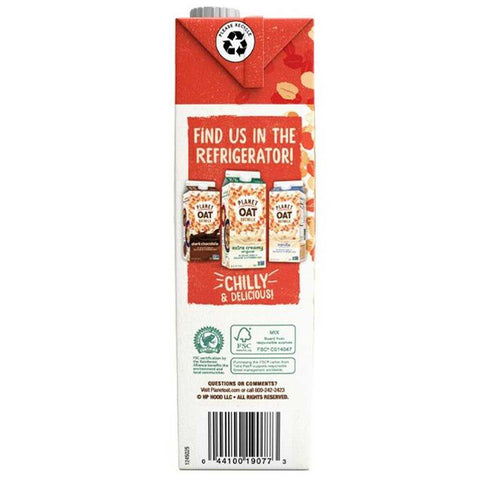 Planet Oat Shelf Stable Original Oat Milk, 32 Fluid Ounce -- 6 per case