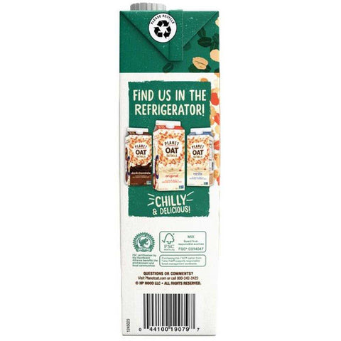 Planet Oat Shelf Stable Extra Creamy Oat Milk, 32 Fluid Ounce -- 6 per case