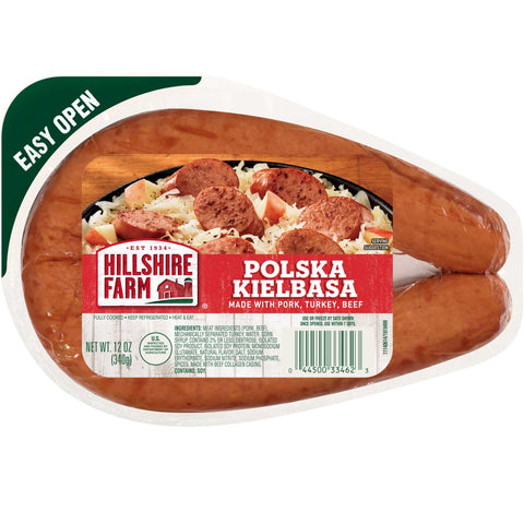 Hillshire Farm Smoked Polska Kielbasa Sausage Rope, 12 Ounce -- 8 per case
