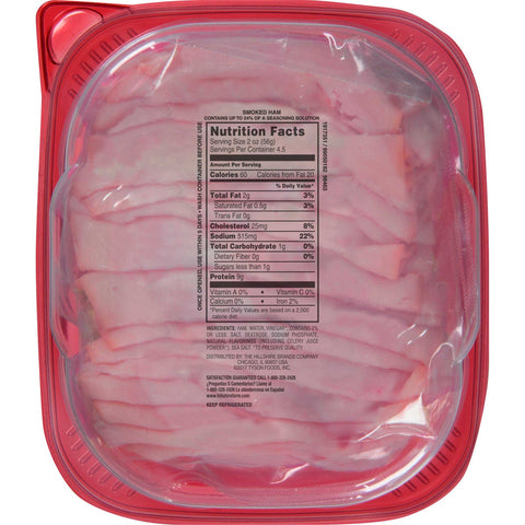 Hillshire Farm Smoked Ham, 8.999 Ounce -- 9 per case.
