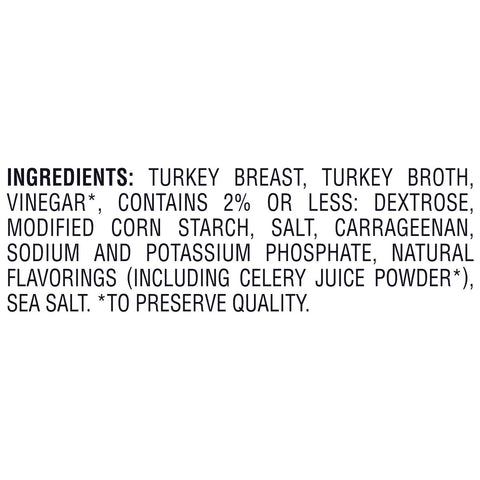 Hillshire Farm Low Sodium Oven Roasted Turkey Lunchmeat, 8 Ounce -- 9 per case.