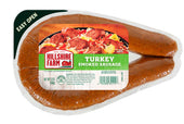 Hillshire Farm Turkey Smoked Sausage Rope, 13 Ounce -- 12 per case.