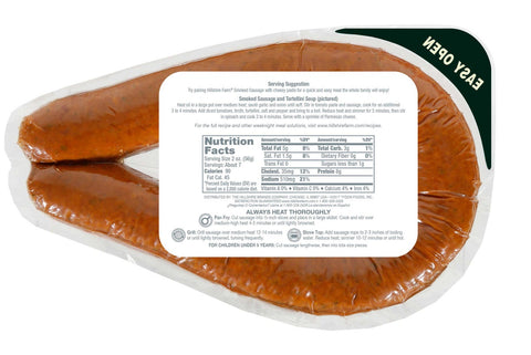 Hillshire Farm Smoked Turkey Polska Kielbasa Rope, 13 Ounce -- 12 per case.