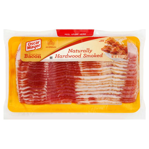 Kraft Oscar Mayer Sliced Bacon, 16 Ounce -- 24 per case.
