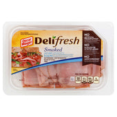 Oscar Mayer Deli Fresh Shaved Smoked Ham, 9 Ounce -- 8 per case.