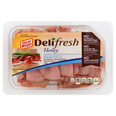 Oscar Mayer Deli Fresh Meat Shaved Honey Ham, 9 Ounce -- 8 per case.
