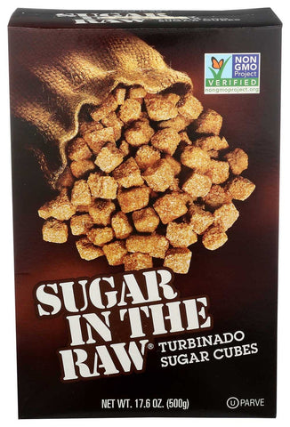 In The Raw Turbinado Sugar Cubes, 17.6 Ounce -- 12 per case