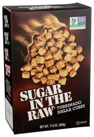 In The Raw Turbinado Sugar Cubes, 17.6 Ounce -- 12 per case