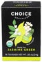 Choice Organic Teas Jasmine Green Tea - 16 bags per pack -- 6 packs per case.