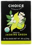 Choice Organic Teas Jasmine Green Tea - 16 bags per pack -- 6 packs per case.