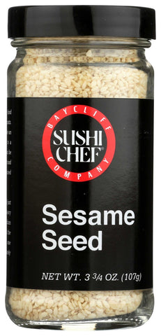 Sushi Chef Sesame Seeds - 3.75 ounce -- 12 per case