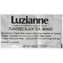Luzianne Mango Flavored Black Leaf Tea, 3 Ounce -- 16 per case.