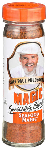 Magic Seafood Seasoning - 2.2 ounce -- 6 per case.