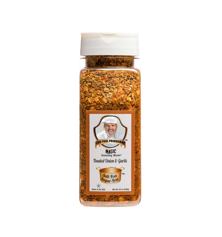Magic Seasoning Blends Salt Free Sugar Free Toasted Onion and Garlic, 8.5 Ounce -- 6 per case.
