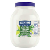 Single Hellmanns Heavy Duty Vegan Mayonnaise Jar, 1 gallon