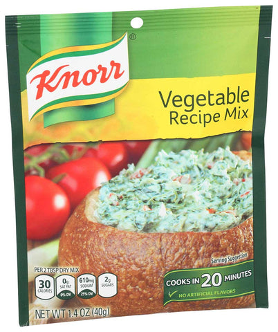 Unilever Bestfoods Knorr Vegetable Soup Mix, 1.4 Ounce -- 12 Per Case