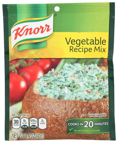 Unilever Bestfoods Knorr Vegetable Soup Mix, 1.4 Ounce -- 12 Per Case