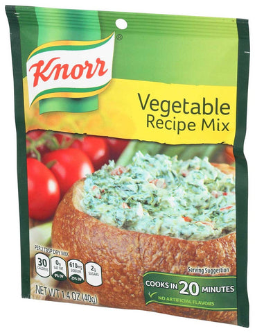 Unilever Bestfoods Knorr Vegetable Soup Mix, 1.4 Ounce -- 12 Per Case