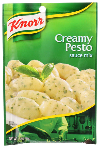 Unilever Bestfoods Knorr Pasta Sauce Cream Pesto - 1.2 ounce -- 12 Per Case