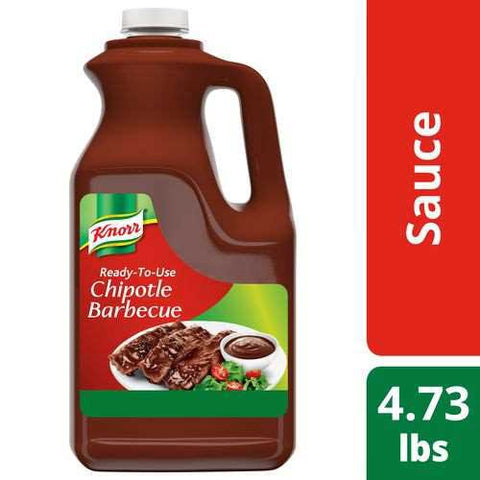 Single Knorr Professional Ready-to-Use Chipotle Barbecue Sauce, 0.5 Gallon