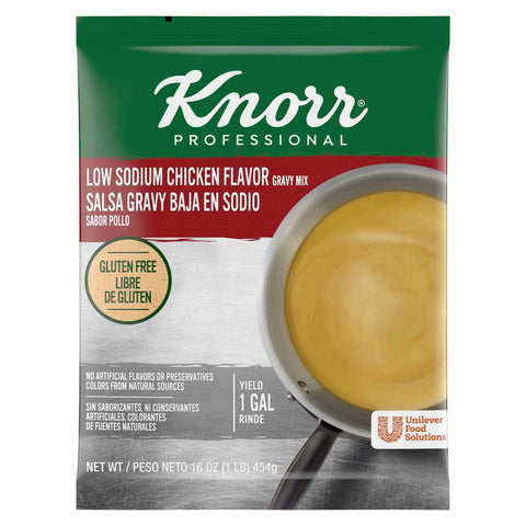 Single Knorr Professional Low Sodium Chicken Gravy Mix, 1 Pound