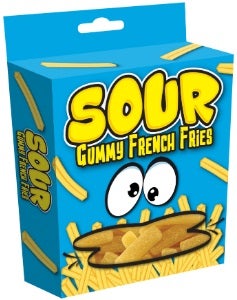 Rips Sour French Fries Gummy Candy -- 56 per case