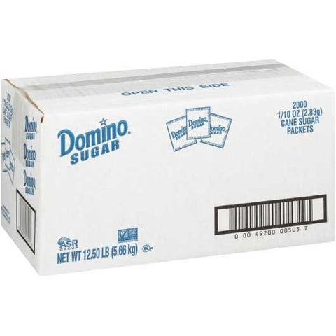 Packets Domino Sugar 2000 Count Per Case