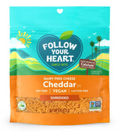 Follow Your Heart Cheddar Shred, 8 Ounce -- 8 per case