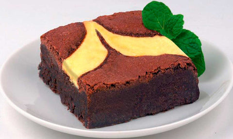 Davids Cookies Uniced Cheese Cake Brownie, 4 Ounce -- 48 per case.