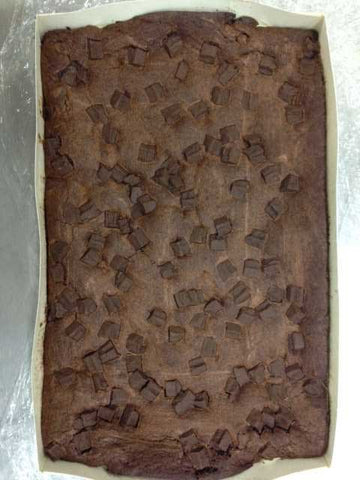 Davids Double Chocolate Chunk Brownie, 3 Pound -- 4 per case