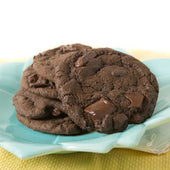Davids Cookies Chocolate Chocolate Chip Cookie Dough, 1.3 Ounce -- 240 per case.