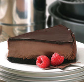 Davids Triple Chocolate Cheesecake, 2 Ounce -- 64 per case.