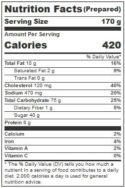 Davids Cookies Apple Streusel Muffin, 6 Ounce -- 12 per case
