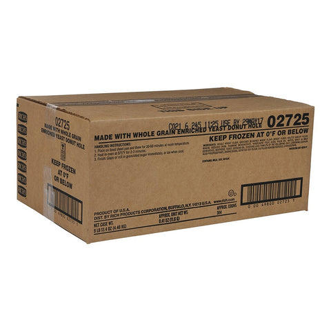 Richs Whole Grain Yeast Donut Hole, 0.41 Ounce -- 384 per case.