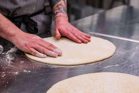 Rich Fresh N Ready Oven Rising Pizza Dough, 22.7 Ounce -- 20 per case.