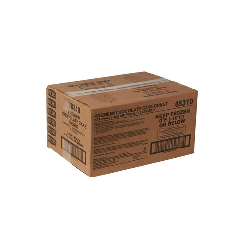 Rich Premium Chocolate Cake Donut, 2 Ounce -- 84 per case.