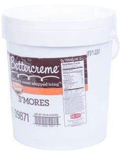 Buttercreme Pre Whipped Smores Icing, 10 Pound