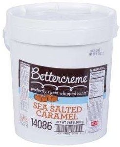 Richs Bettercreme Sea Salt Caramel Whipped Icing, 9 Pound