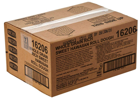 Richs Whole Grain Sweet Hawaiian Roll Dough, 1.4 Ounce -- 240 per case