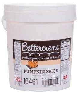 Richs Naturally Flavored Pre Whipped Pumpkin Spice Buttercreme Icing, 9 Pound