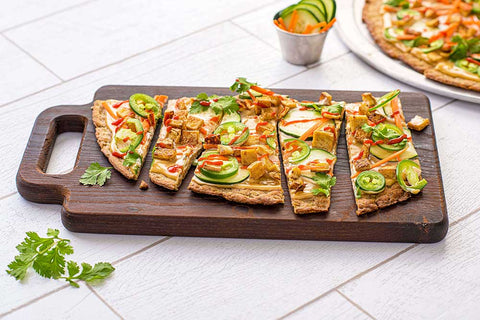Richs 14 inch Gluten Free Vegan Cauliflower Pizza Crust, 11.8 Ounce -- 24 per case