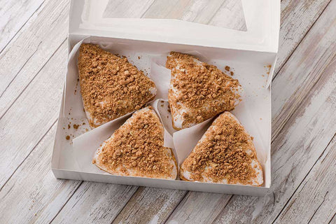 Richs Apple Pie Filled Triangle Donut, 4.283 Ounce -- 60 per case