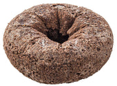 Richs Ready to Finish Fudge Brownie Filled Cake Donut, 3.77 Ounce -- 60 per case