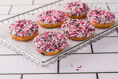 Richs Neopolitan Filled Yeast Ring Donut, 4.166 Ounce -- 72 per case