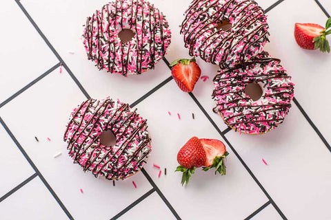 Richs Neopolitan Filled Yeast Ring Donut, 4.166 Ounce -- 72 per case