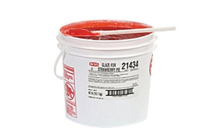 Rich Glaze for Strawberry Pie, 40 Pound.